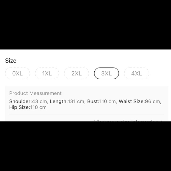 Shein dress fits like 2x - Picture 3 of 3